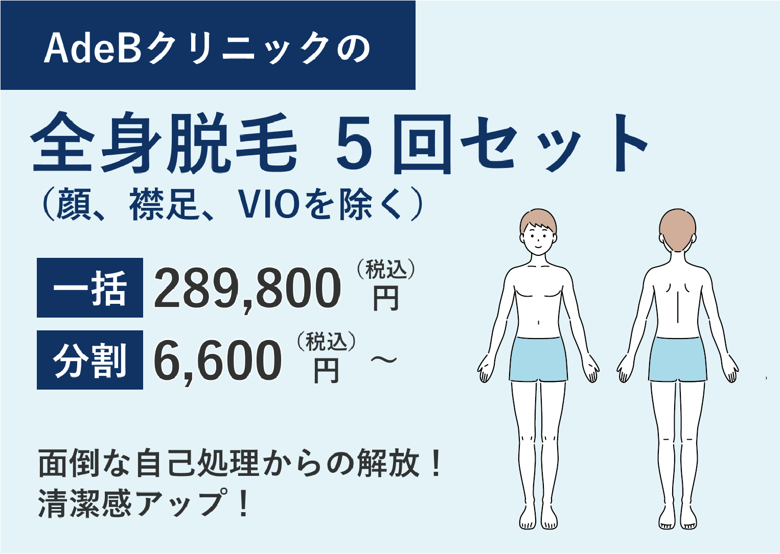 メンズ医療全身脱毛