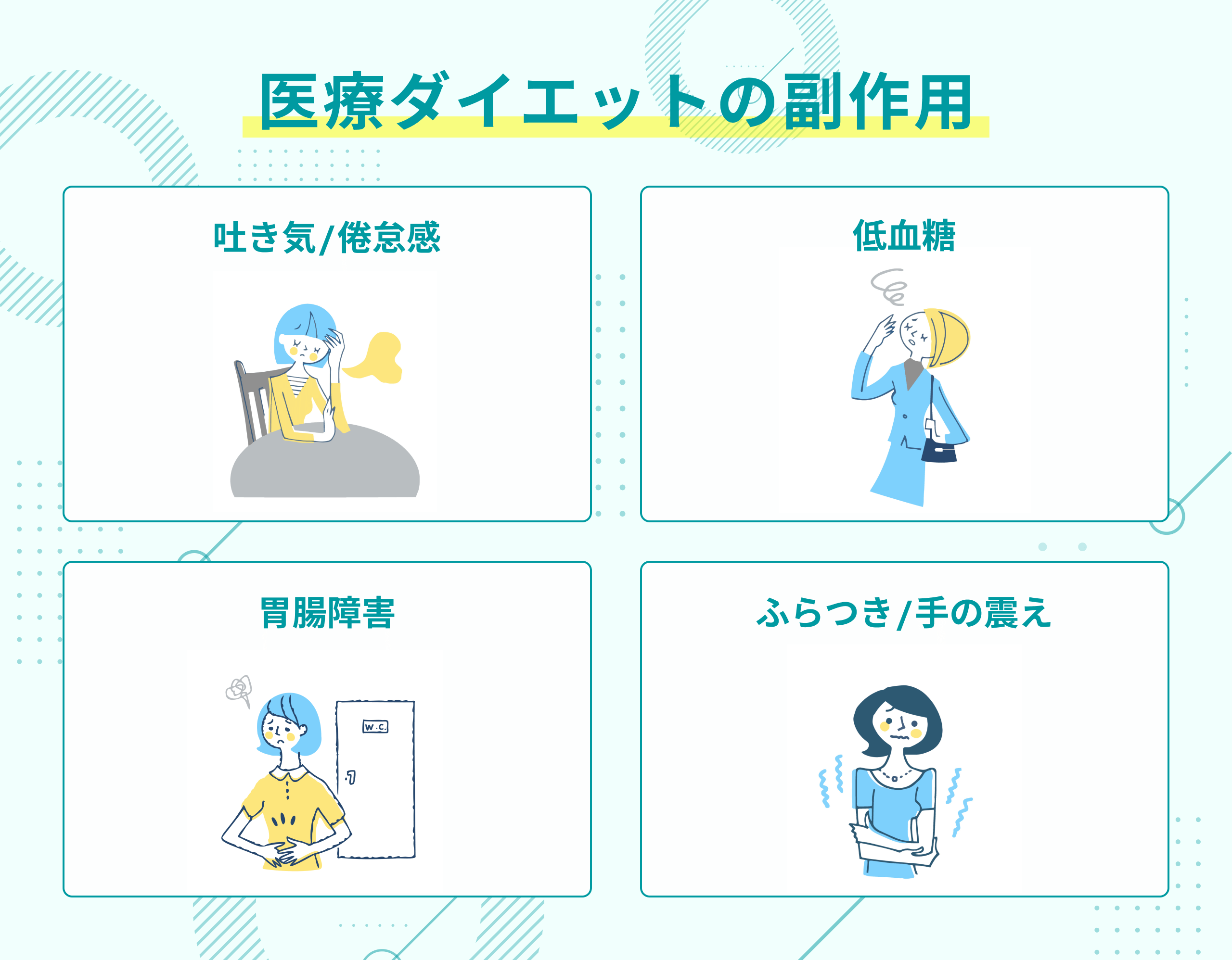 医療ダイエットの副作用は？