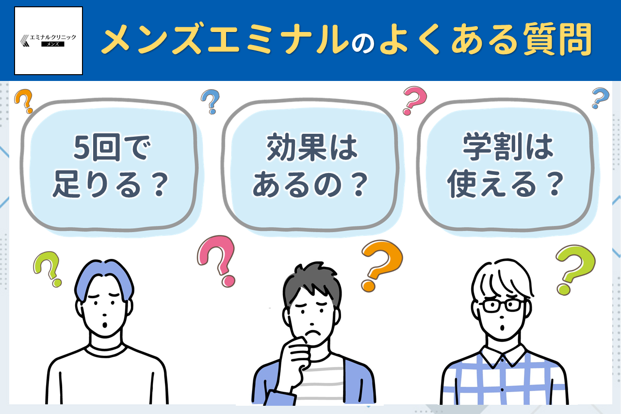 メンズエミナルのよくある質問