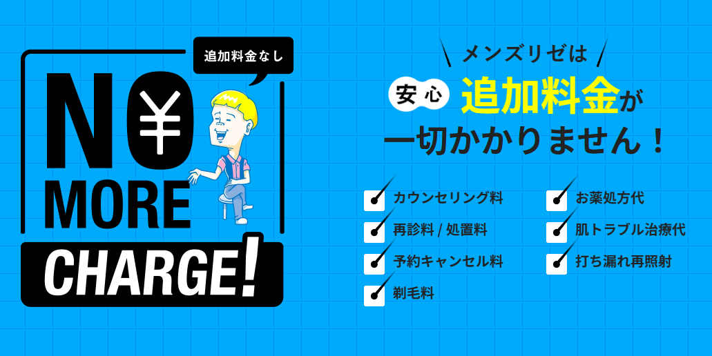 メンズリゼ特徴オプション