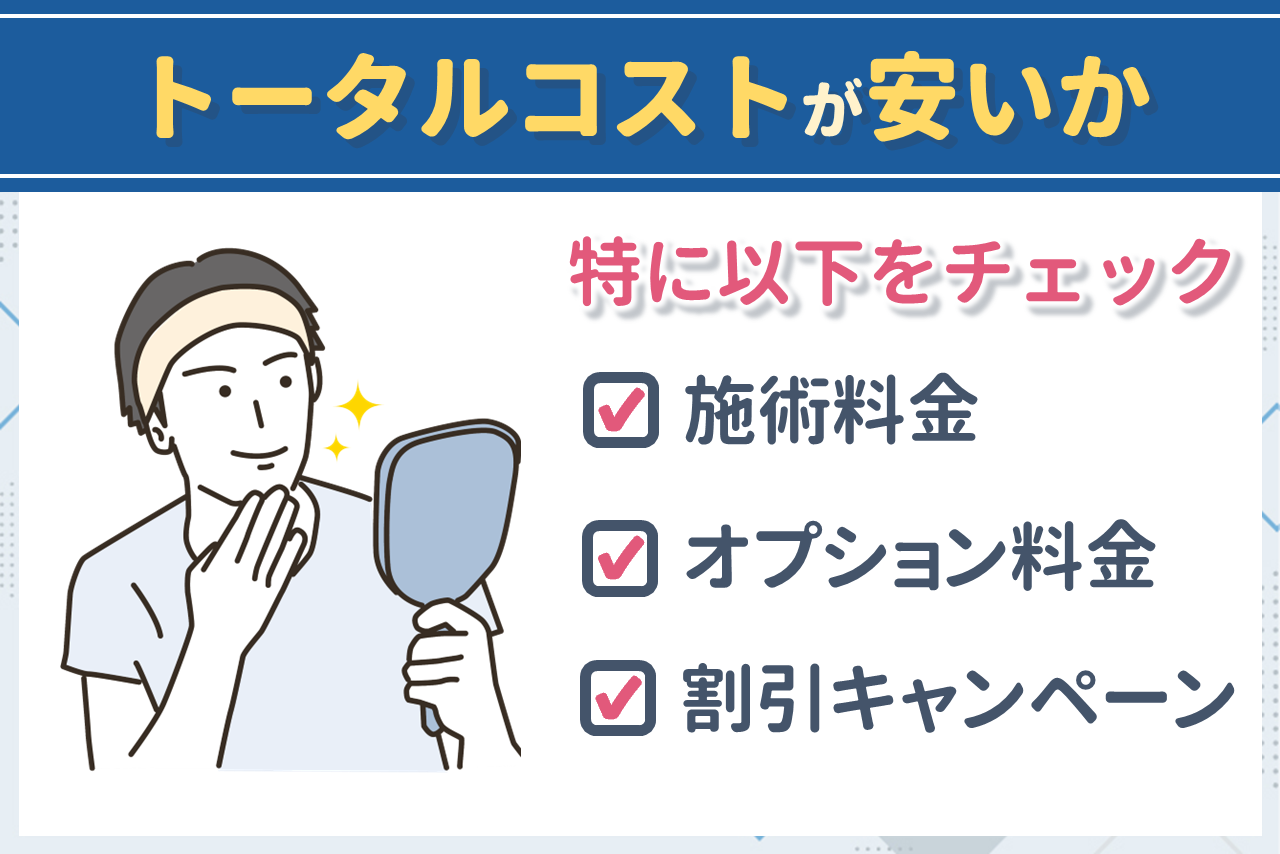 トータルコストが安いか