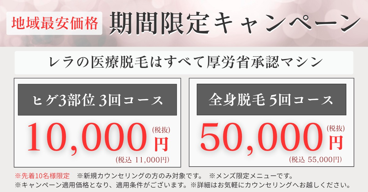 レラクリニック_キャンペーン